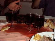 Dei bei calici di vinello sincero!