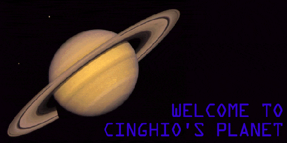 Welcome to Cinghio's Planet